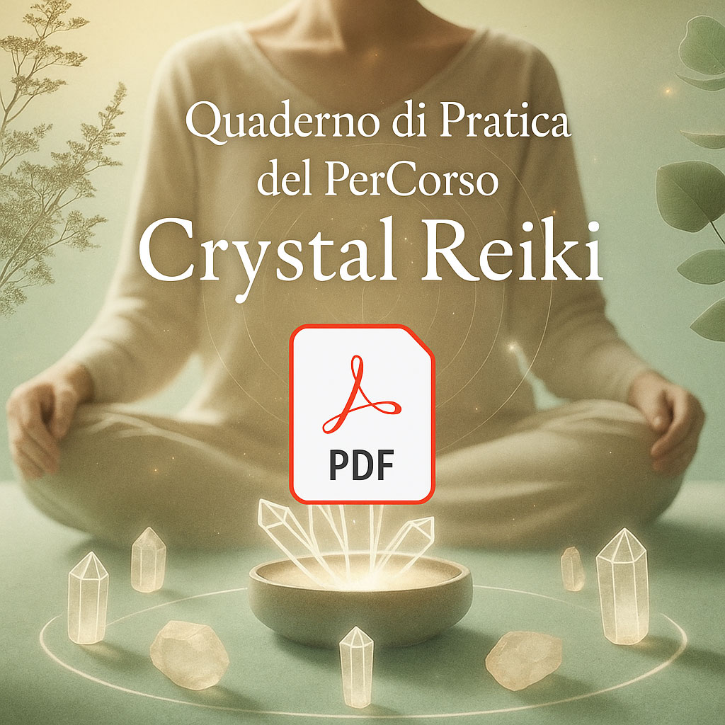 crystal reiki quaderno di pratica