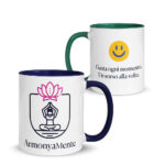 Tazza ArmonyaMente con interno colorato 1 tazza armonyamente colorata